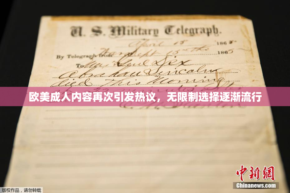 欧美成人内容再次引发热议，无限制选择逐渐流行