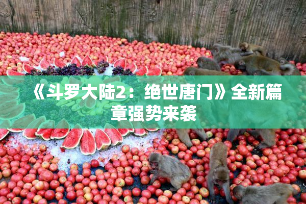 《斗罗大陆2：绝世唐门》全新篇章强势来袭