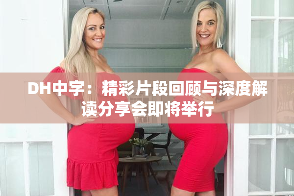 DH中字：精彩片段回顾与深度解读分享会即将举行