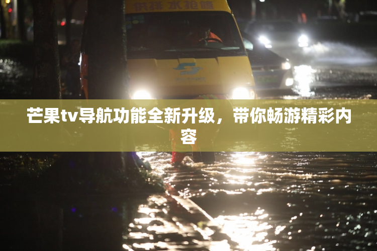 芒果tv导航功能全新升级，带你畅游精彩内容