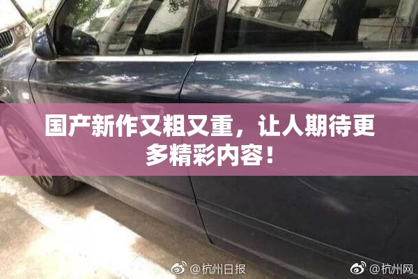 国产新作又粗又重，让人期待更多精彩内容！