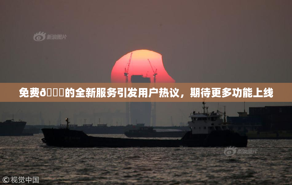 免费🔞的全新服务引发用户热议，期待更多功能上线