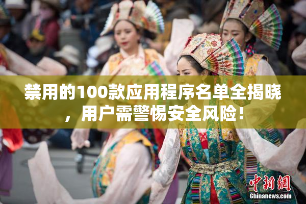 禁用的100款应用程序名单全揭晓，用户需警惕安全风险！