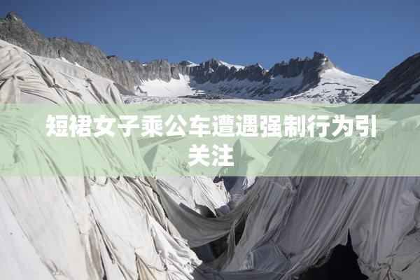 短裙女子乘公车遭遇强制行为引关注