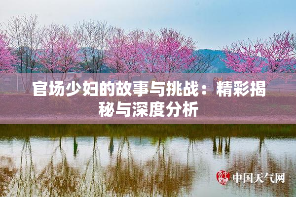官场少妇的故事与挑战：精彩揭秘与深度分析