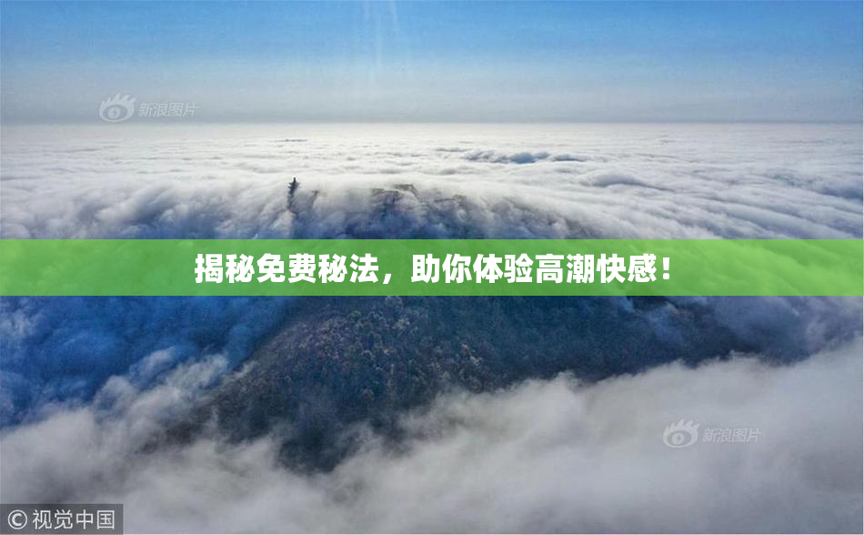 揭秘免费秘法，助你体验高潮快感！