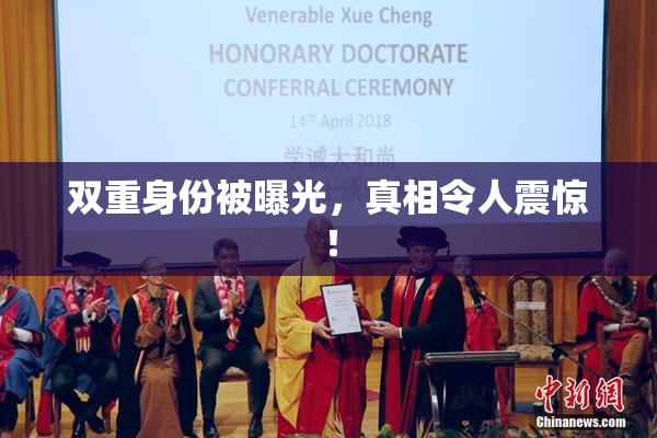 双重身份被曝光，真相令人震惊！