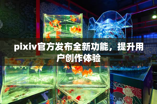 pixiv官方发布全新功能，提升用户创作体验
