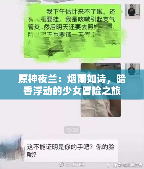 原神夜兰：烟雨如诗，暗香浮动的少女冒险之旅