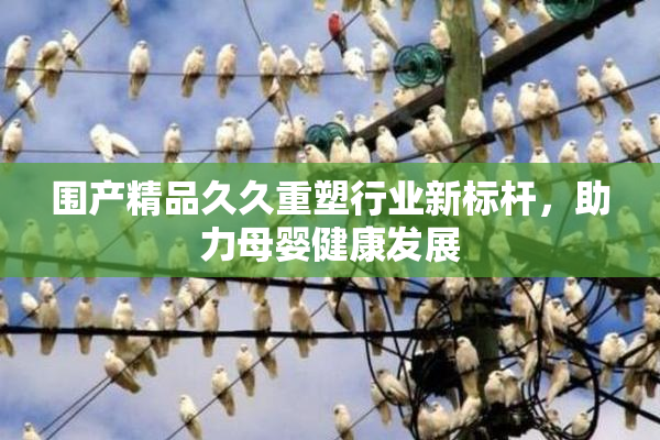 围产精品久久重塑行业新标杆，助力母婴健康发展