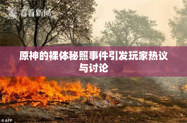 原神的裸体秘照事件引发玩家热议与讨论