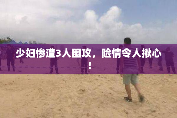 少妇惨遭3人围攻，险情令人揪心！