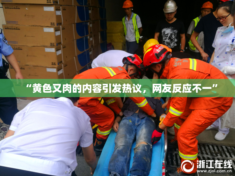 “黄色又肉的内容引发热议，网友反应不一”