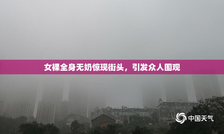 女裸全身无奶惊现街头，引发众人围观