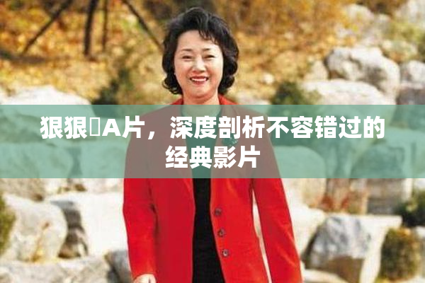 狠狠穞A片，深度剖析不容错过的经典影片
