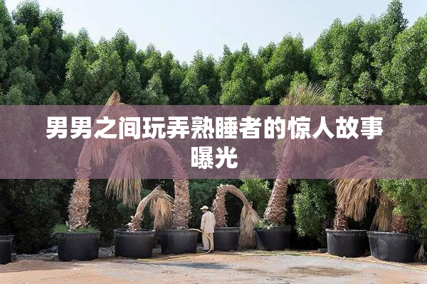 男男之间玩弄熟睡者的惊人故事曝光
