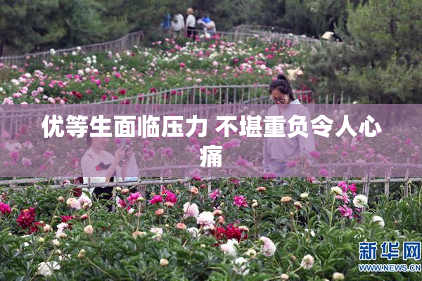 优等生面临压力 不堪重负令人心痛