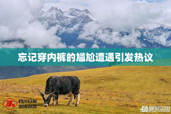 忘记穿内裤的尴尬遭遇引发热议