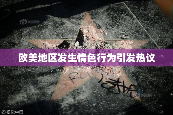 欧美地区发生情色行为引发热议