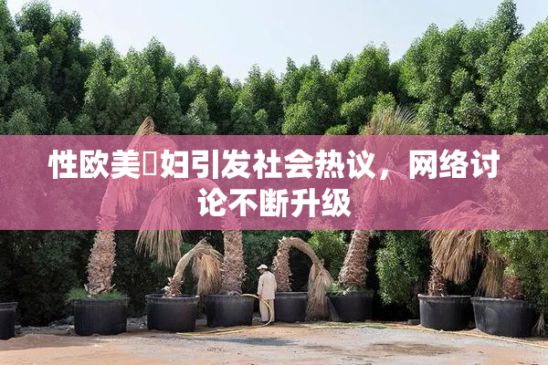 性欧美婬妇引发社会热议，网络讨论不断升级