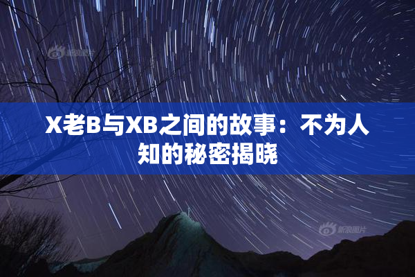 X老B与XB之间的故事：不为人知的秘密揭晓