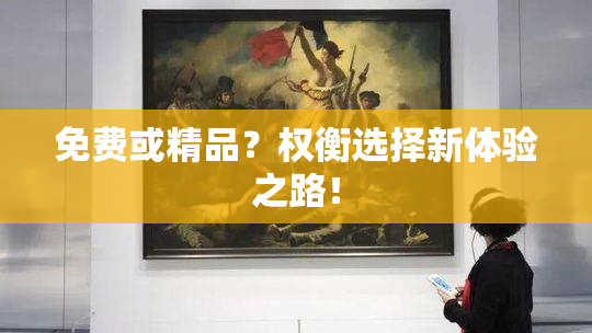 免费或精品？权衡选择新体验之路！