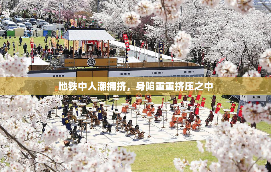 地铁中人潮拥挤，身陷重重挤压之中