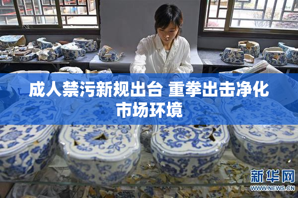 成人禁污新规出台 重拳出击净化市场环境
