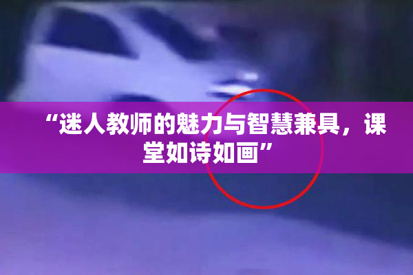 “迷人教师的魅力与智慧兼具，课堂如诗如画”