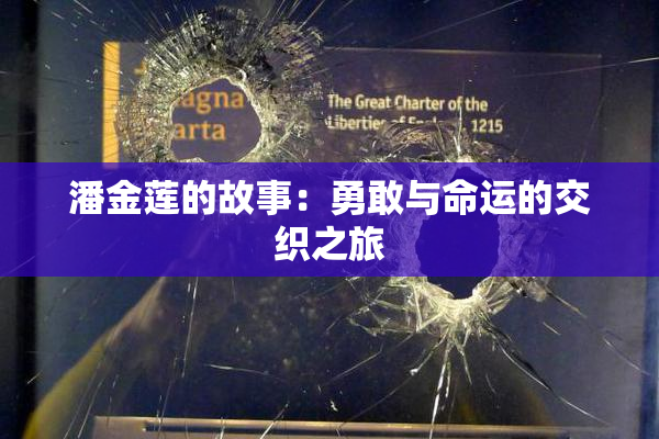 潘金莲的故事：勇敢与命运的交织之旅