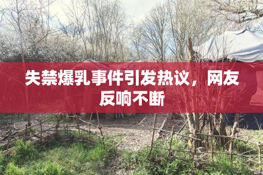 失禁爆乳事件引发热议，网友反响不断