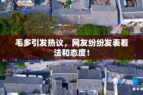 毛多引发热议，网友纷纷发表看法和态度！