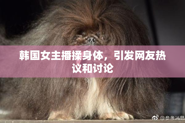 韩国女主播揉身体，引发网友热议和讨论