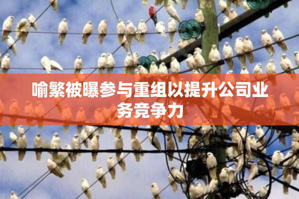 喻繁被曝参与重组以提升公司业务竞争力