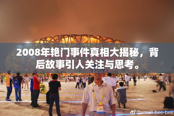 2008年艳门事件真相大揭秘，背后故事引人关注与思考。