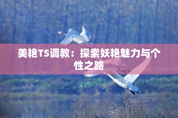 美艳TS调教：探索妖艳魅力与个性之路
