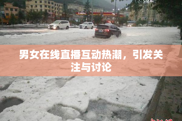 男女在线直播互动热潮，引发关注与讨论