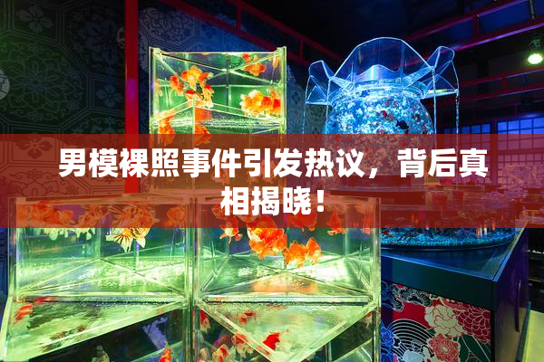 男模裸照事件引发热议，背后真相揭晓！