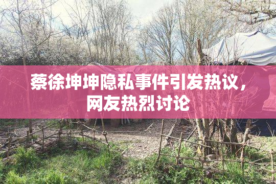 蔡徐坤坤隐私事件引发热议，网友热烈讨论