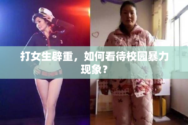 打女生辟重，如何看待校园暴力现象？