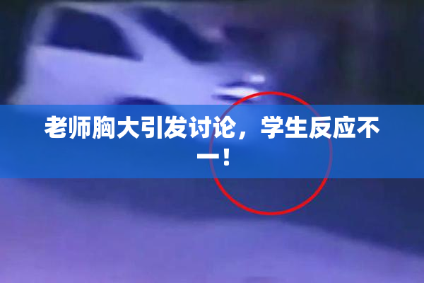 老师胸大引发讨论，学生反应不一！