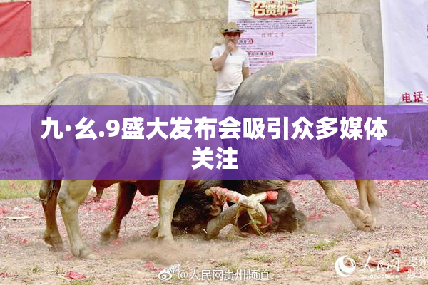 九·幺.9盛大发布会吸引众多媒体关注