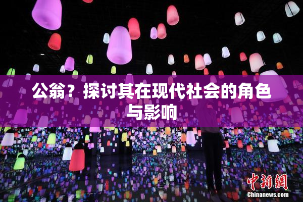 公翁？探讨其在现代社会的角色与影响