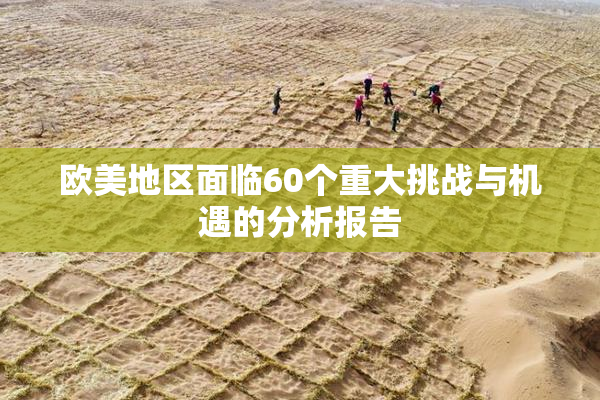 欧美地区面临60个重大挑战与机遇的分析报告