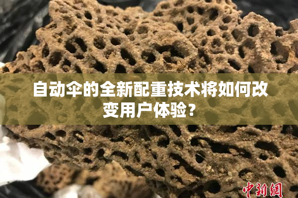 自动伞的全新配重技术将如何改变用户体验？