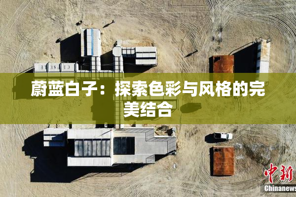 蔚蓝白子：探索色彩与风格的完美结合