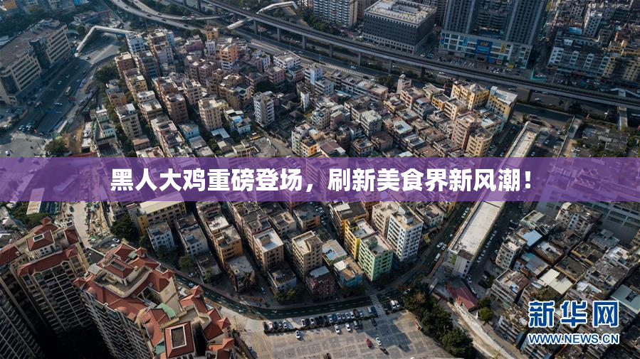 黑人大鸡重磅登场，刷新美食界新风潮！