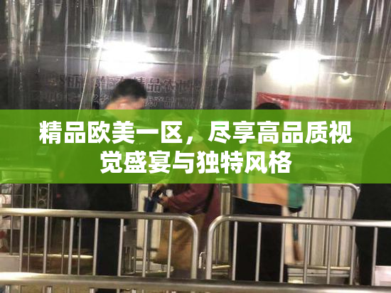 精品欧美一区，尽享高品质视觉盛宴与独特风格