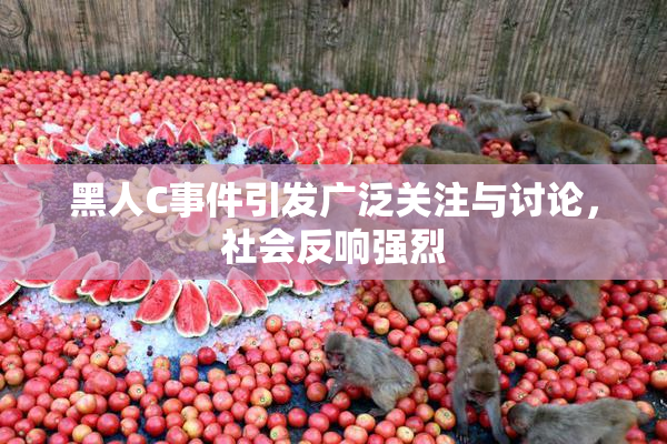 黑人C事件引发广泛关注与讨论，社会反响强烈