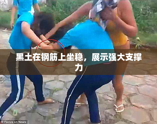 黑土在钢筋上坐稳，展示强大支撑力